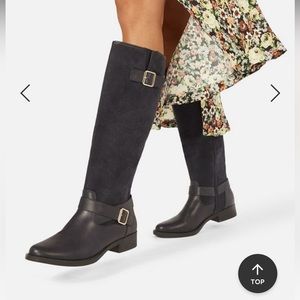 Raelynn Buckled Flat Boot